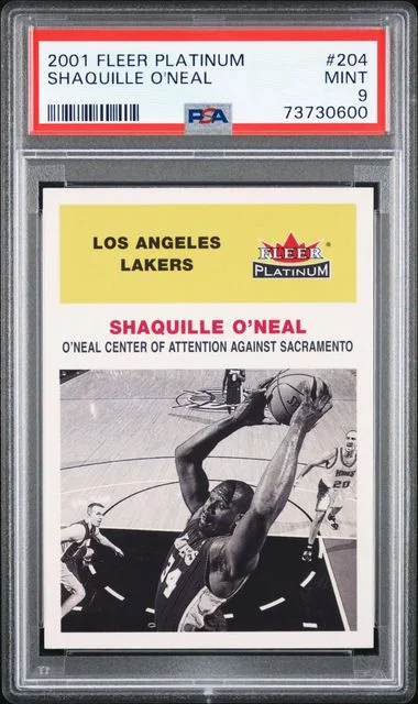 2001-02 Fleer Platinum Shaquille O'Neal #204 card image