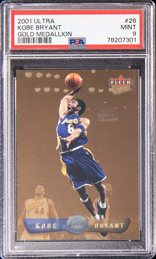 2001-02 Fleer Ultra Kobe Bryant Gold Medallion #26 card image