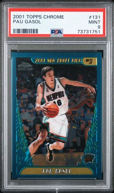 2001-02 Topps Chrome Pau Gasol #131 card image