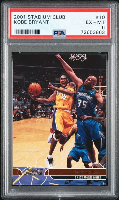 2001-02 Topps Stadium Club Kobe Bryant #10 card image