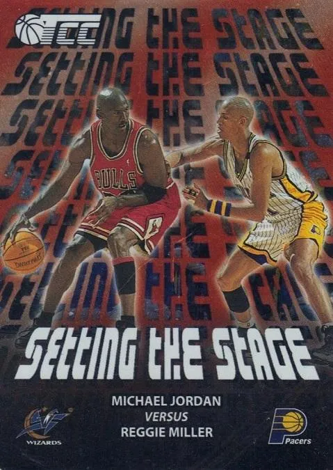 2001-02 Topps TCC Michael Jordan Setting the Stage #SS8 card image