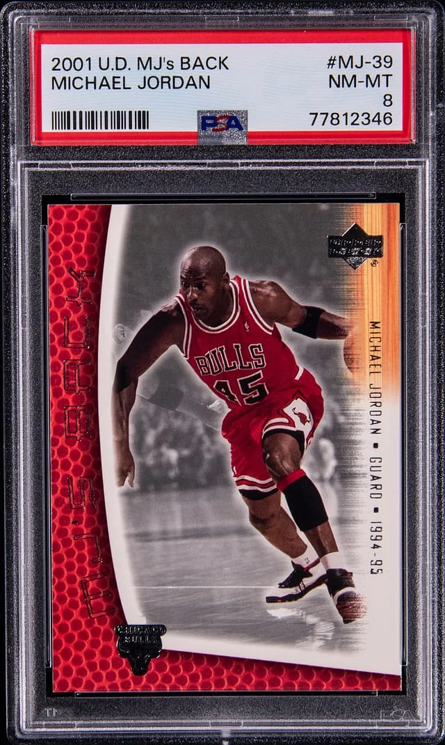 2001-02 UD MJ's Back Michael Jordan #MJ-39 card image