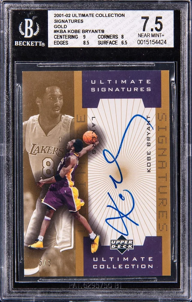 2001-02 Ultimate Collection Signature #no-number card image