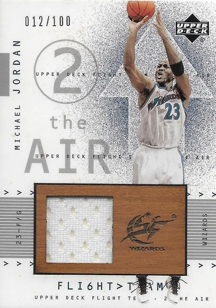 2001-02 Upper Deck Flight Team Michael Jordan 2 the Air #2MJ card image