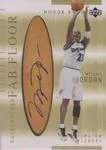 2001-02 Upper Deck Honor Roll Michael Jordan Fab Floor Autographs #MJ-A card image