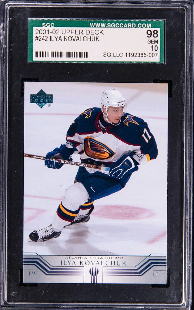 2001-02 Upper Deck Ilya Kovalchuk #242 card image