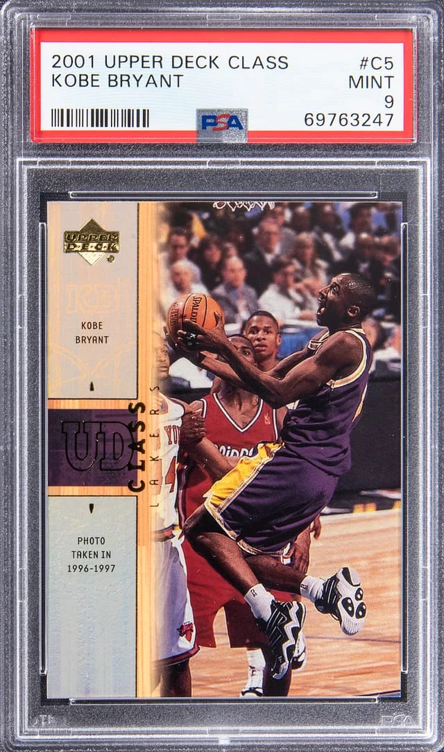 2001-02 Upper Deck Kobe Bryant Class #C5 card image