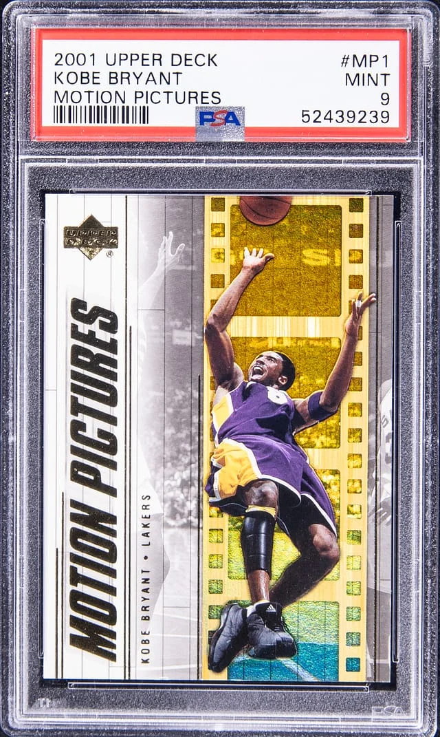 2001-02 Upper Deck Kobe Bryant Motion Pictures #MP1 card image