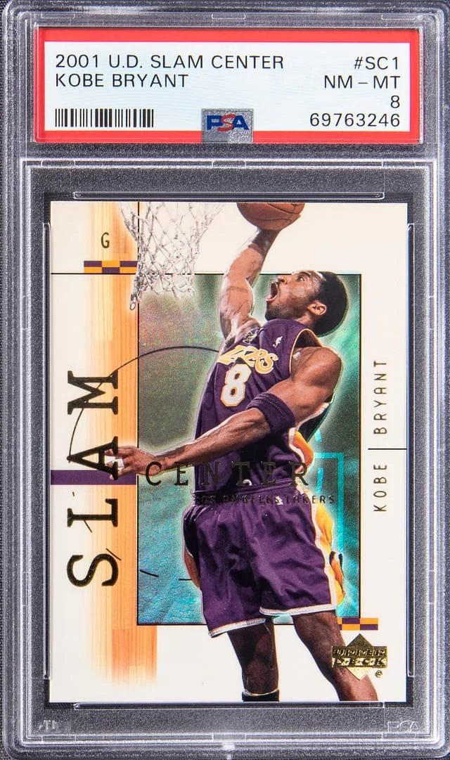 2001-02 Upper Deck Kobe Bryant Slam Center #SC1 card image