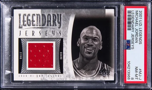 2001-02 Upper Deck Legends Michael Jordan Game-Used Legendary Jerseys #MJ-J card image
