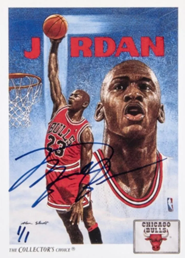 2001-02 Upper Deck Michael Jordan Autographed Buybacks #75 card image