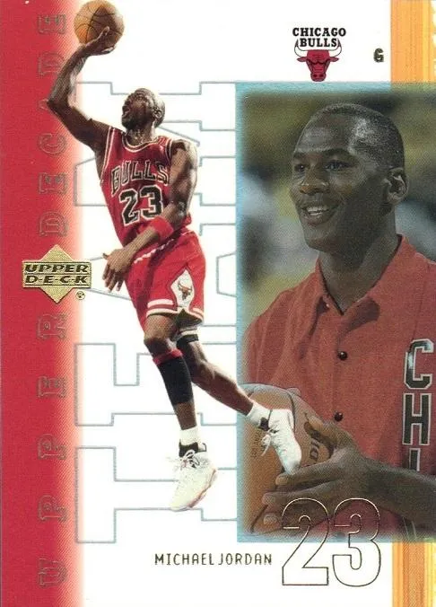 2001-02 Upper Deck Michael Jordan Upper Decade Team #UD1 card image