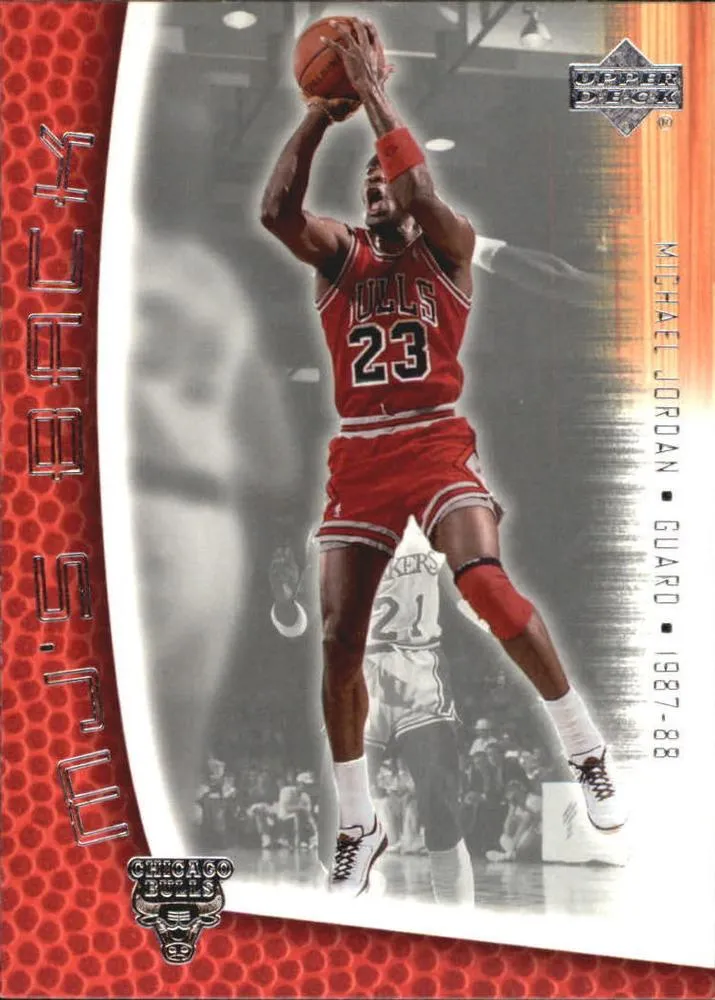 2001-02 Upper Deck MJ's Back Michael Jordan #MJ-12 card image