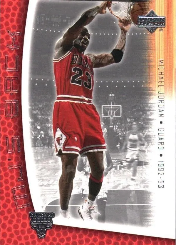 2001-02 Upper Deck MJ's Back Michael Jordan #MJ-19 card image