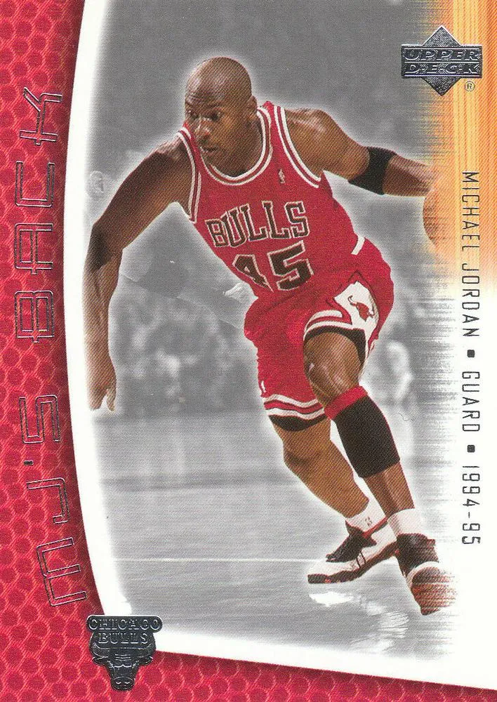 2001-02 Upper Deck MJ's Back Michael Jordan #MJ-39 card image