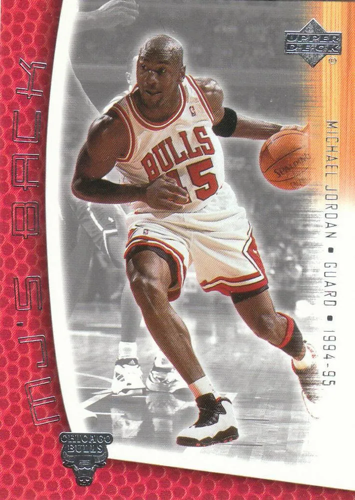2001-02 Upper Deck MJ's Back Michael Jordan #MJ-54 card image