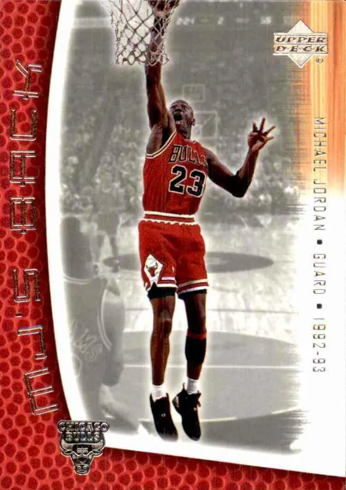 2001-02 Upper Deck MJ's Back Michael Jordan #MJ-6 card image
