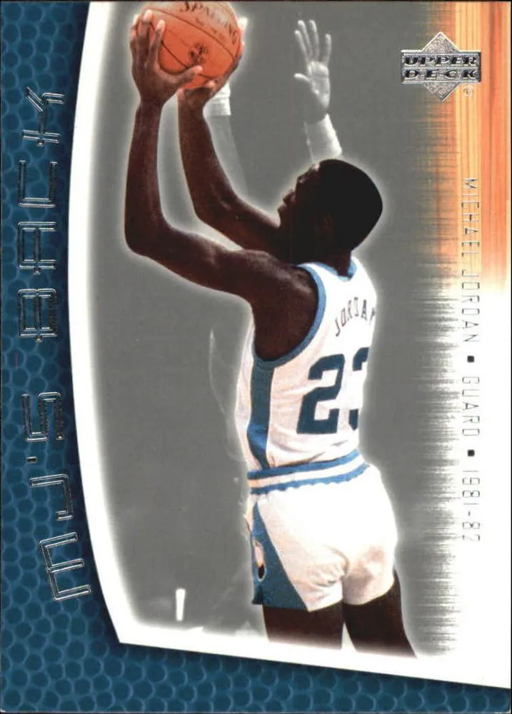 2001-02 Upper Deck MJ's Back Michael Jordan #MJ-60 card image