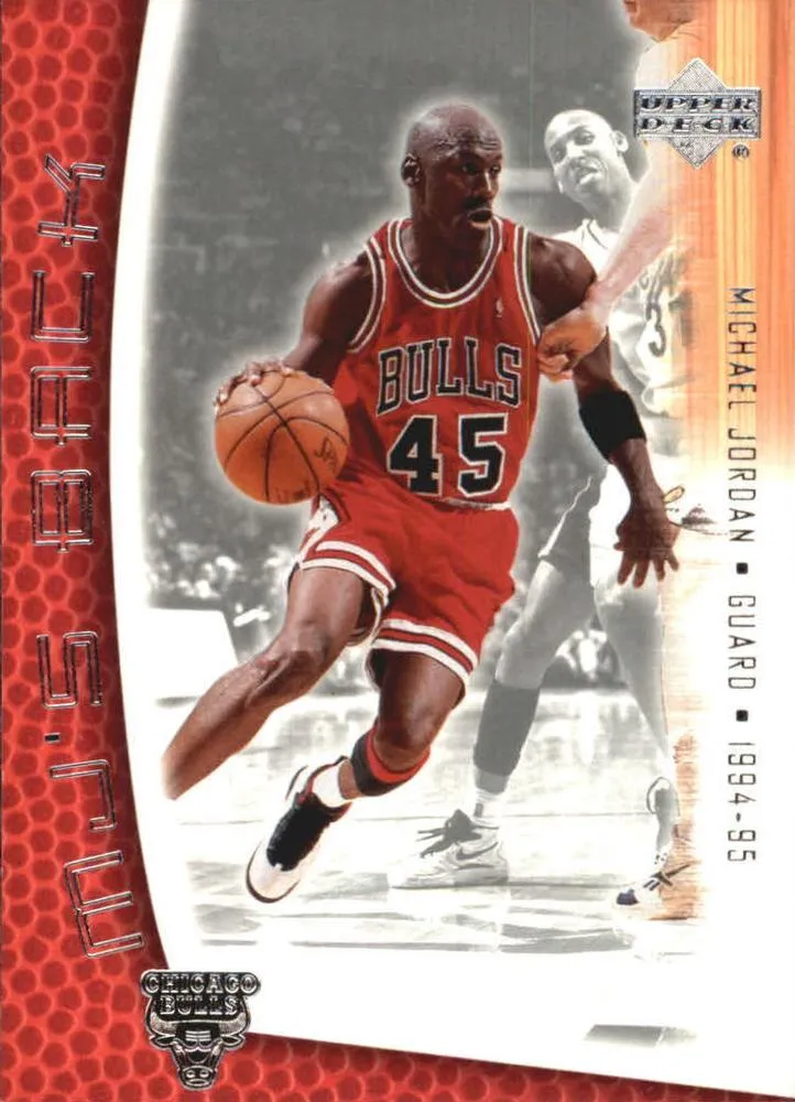 2001-02 Upper Deck MJ's Back Michael Jordan #MJ-61 card image