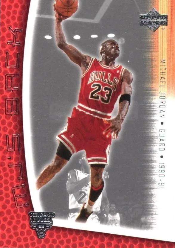 2001-02 Upper Deck MJ's Back Michael Jordan #MJ-85 card image