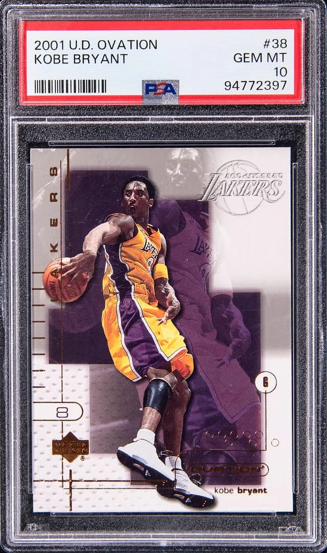 2001-02 Upper Deck Ovation Kobe Bryant #38 card image