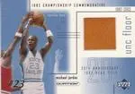 2001-02 Upper Deck Ovation Michael Jordan MJ UNC Memorabilia #MJF3 card image