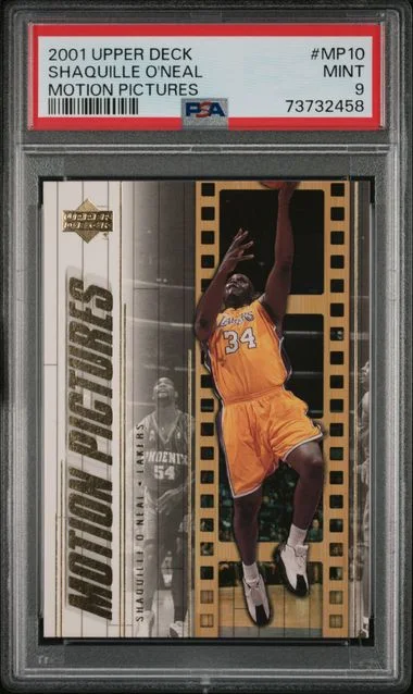2001-02 Upper Deck Shaquille O'Neal Motion Pictures #MP10 card image