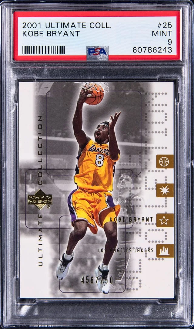 2001-02 Upper Deck Ultimate Collection Kobe Bryant #25 card image