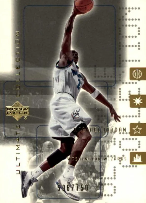 2001-02 Upper Deck Ultimate Collection Michael Jordan #60 card image