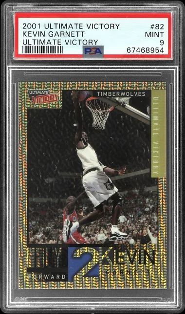 2001-02 Upper Deck Ultimate Victory Kevin Garnett #82 card image