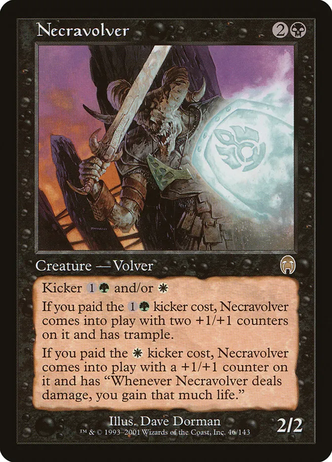 2001 Apocalypse Necravolver rare #46 unlisted card image