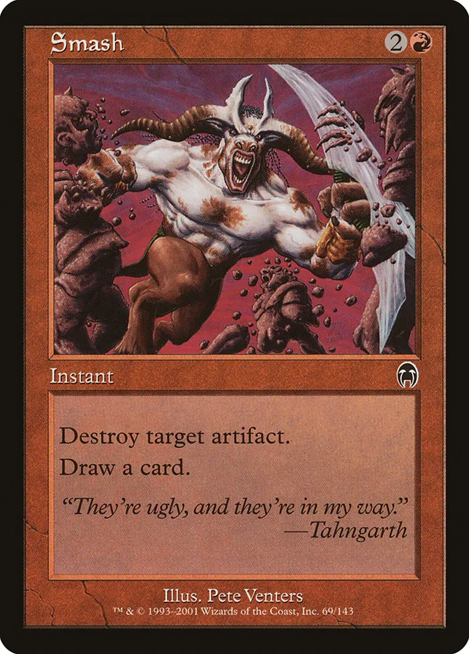 2001 Apocalypse Smash common #69 unlisted card image