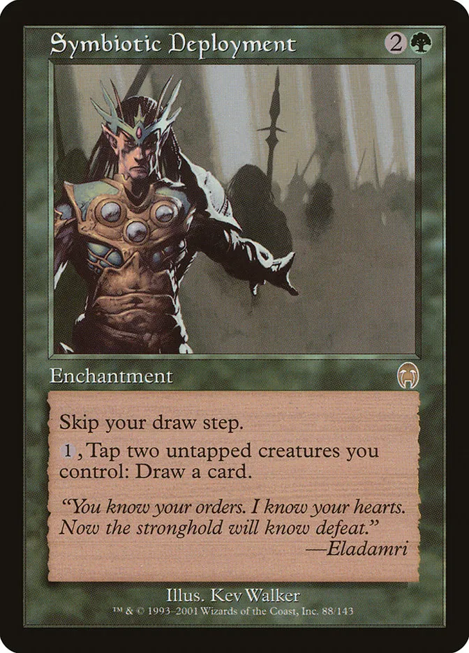 2001 Apocalypse Symbiotic Deployment rare #88 unlisted card image