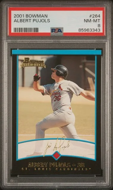 2001 Bowman Albert Pujols #264 card image