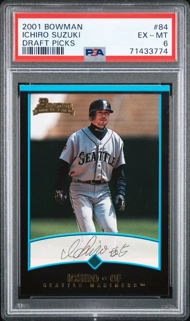 2001 Bowman Draft Ichiro Suzuki #84 card image