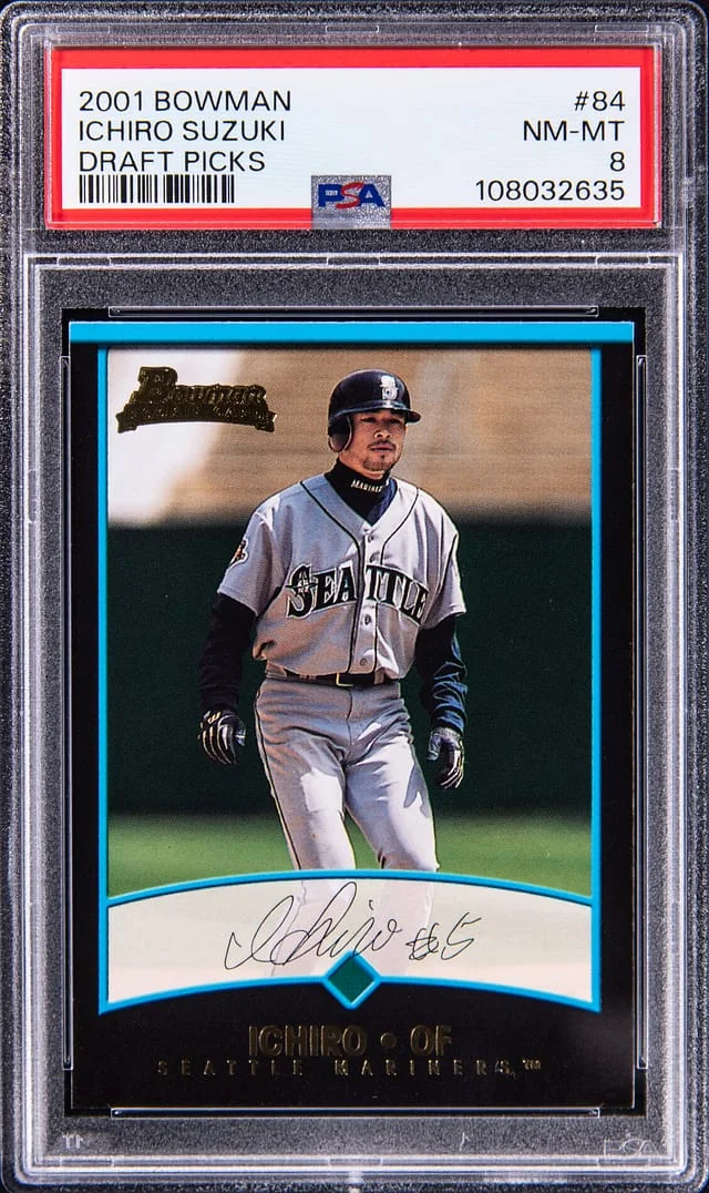 2001 Bowman Draft Picks Ichiro #BDP84 card image