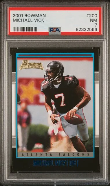 2001 Bowman Michael Vick #200 card image