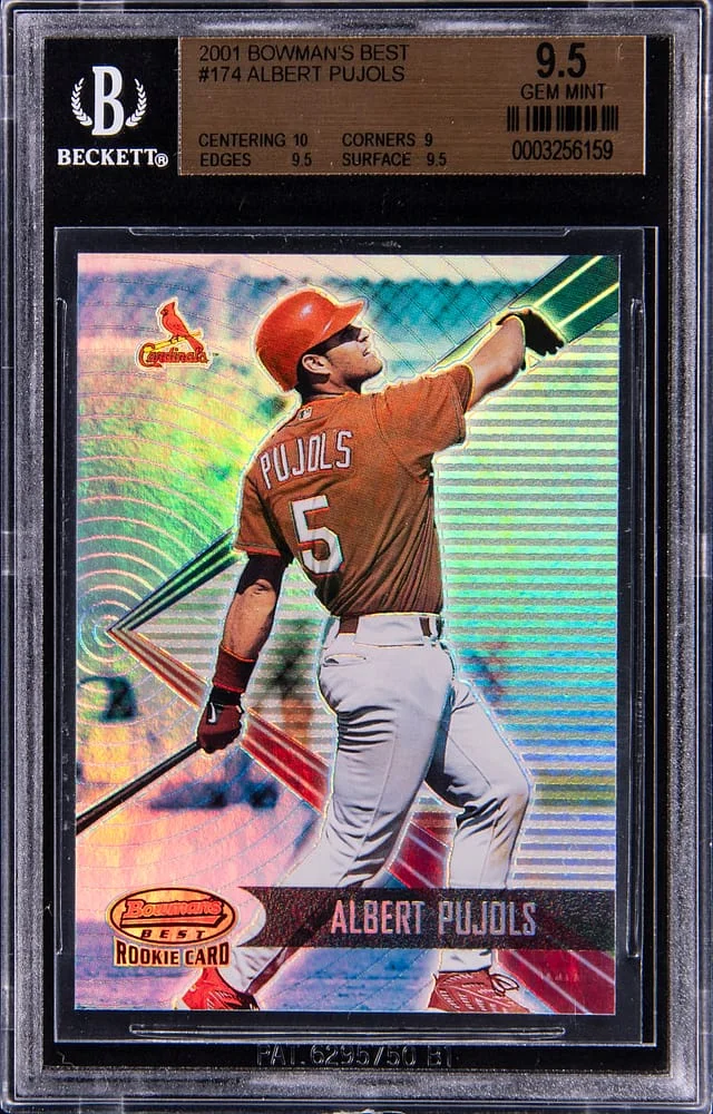 2001 Bowman's Best Albert Pujols #174 card image