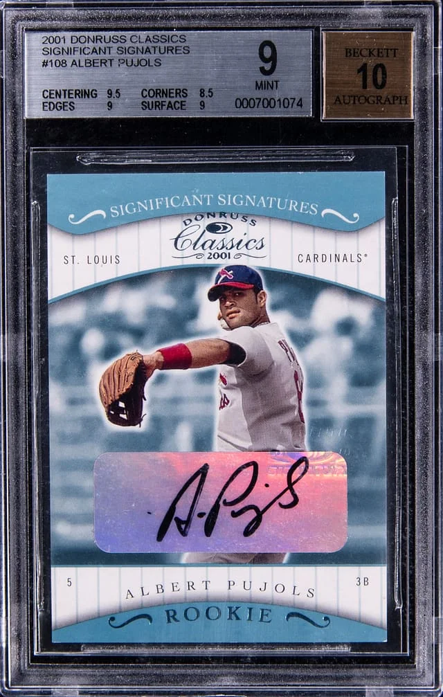 2001 Donruss Albert Pujols Classics #108 card image
