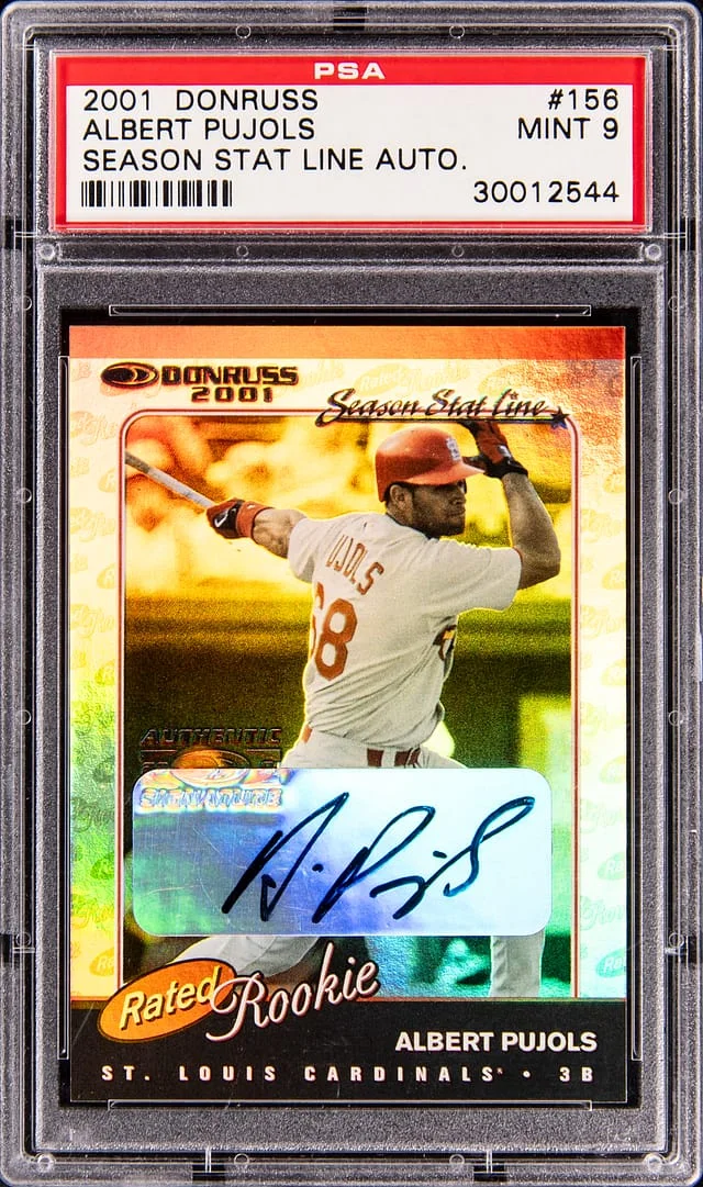 2001 Donruss Albert Pujols #156 card image