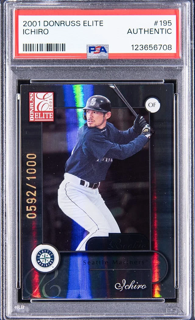 2001 Donruss Elite Ichiro #195 card image