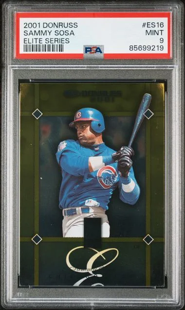 2001 Donruss Elite Series Sammy Sosa #ES16 card image