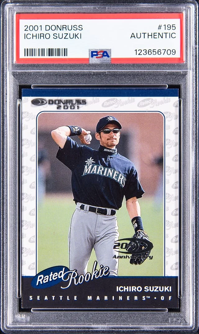 2001 Donruss Ichiro Suzuki #195 card image