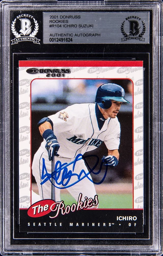2001 Donruss Ichiro Suzuki Rookies #R104 card image