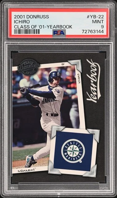 2001 Donruss Ichiro Class Of '01 Yearbook #YB-22 card image