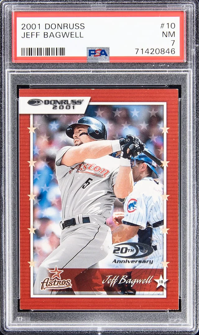 2001 Donruss Jeff Bagwell #10 card image