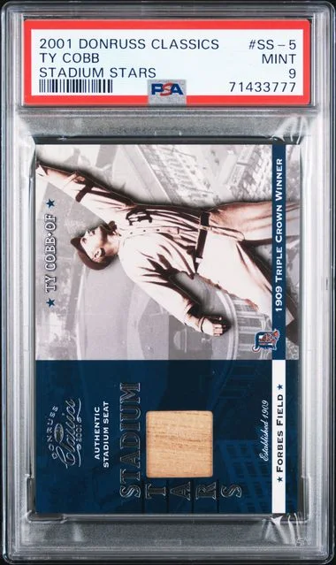 2001 Donruss Ty Cobb Classics Stadium Stars #SS-5 card image