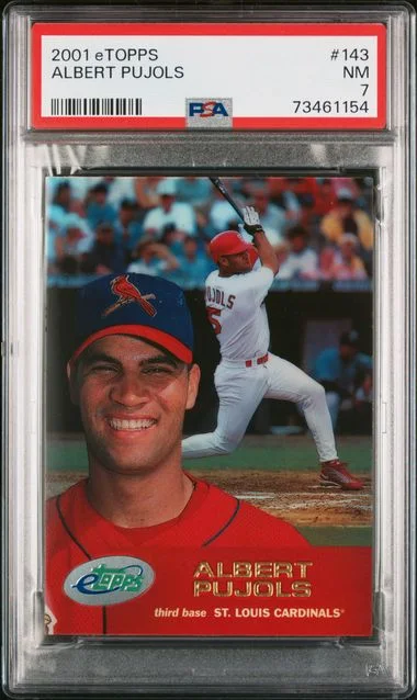 2001 eTopps Albert Pujols #143 card image
