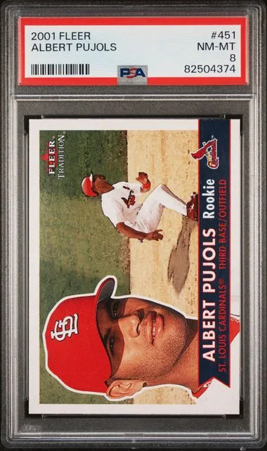2001 Fleer Albert Pujols #451 card image