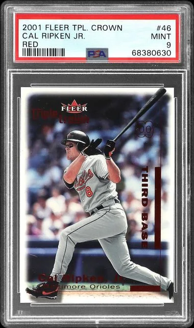 2001 Fleer Cal Ripken Jr. Triple Crown Red #46 card image